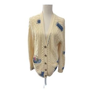 Polo Ralph Lauren Cream Cardigan size small